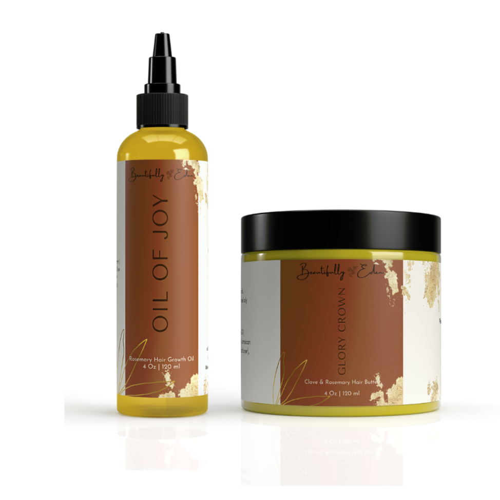 Bundle: Oil of Joy Growth Oil + Glory Crown Herbal Butter