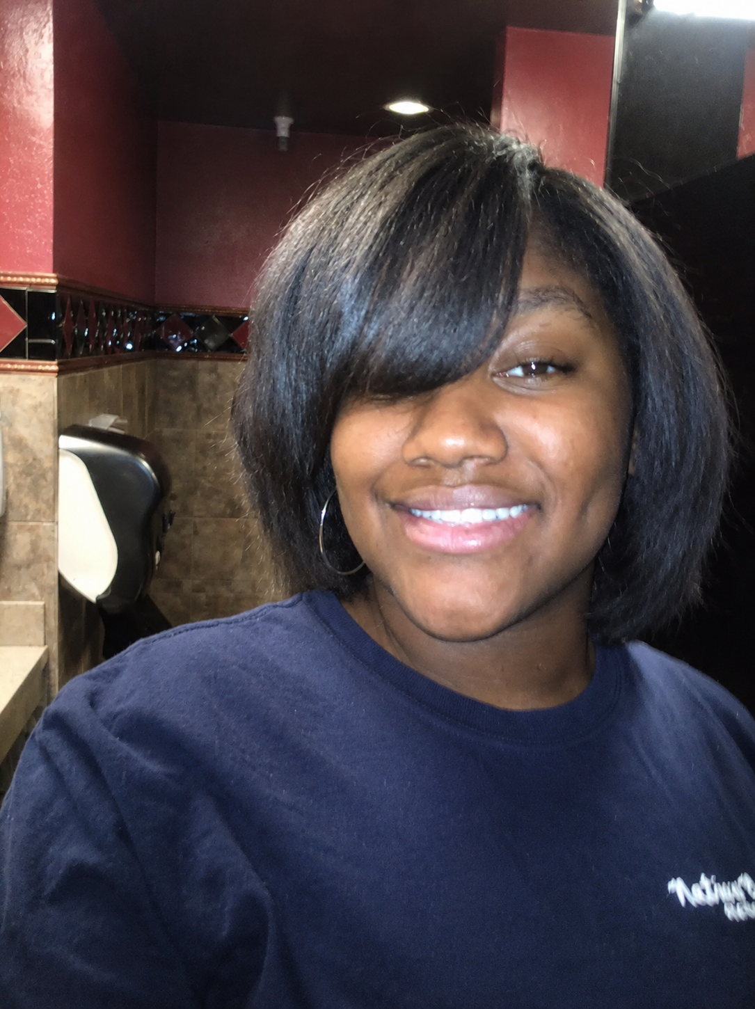 After hair result