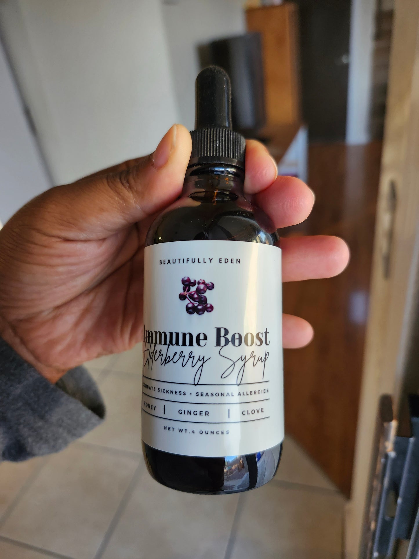 Organic Immune Boost Elderberry Syrup