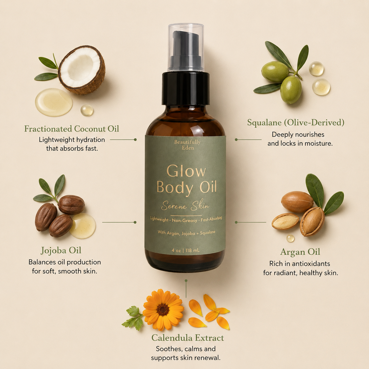Glow Body Oil - Serene Skin