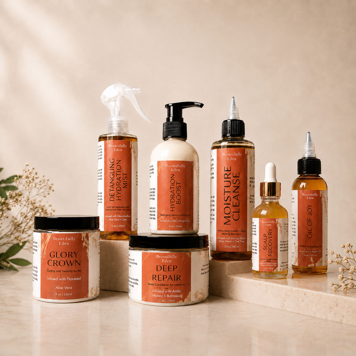 The complete system for dry, breaking hair.