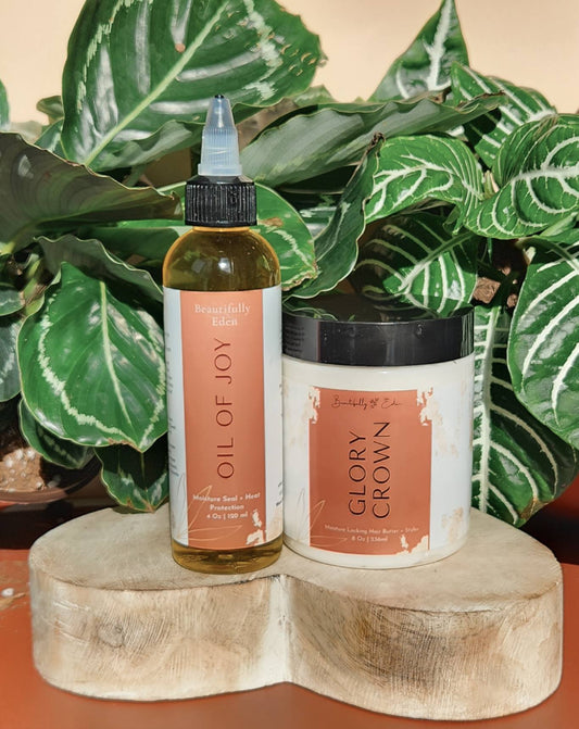Bundle: Oil of Joy Growth Oil + Glory Crown Herbal Butter