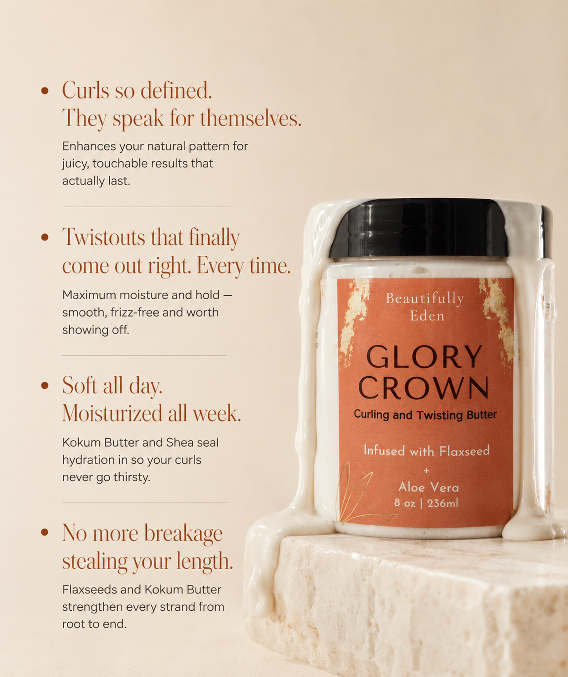 Glory Crown Curl + Twist Butter