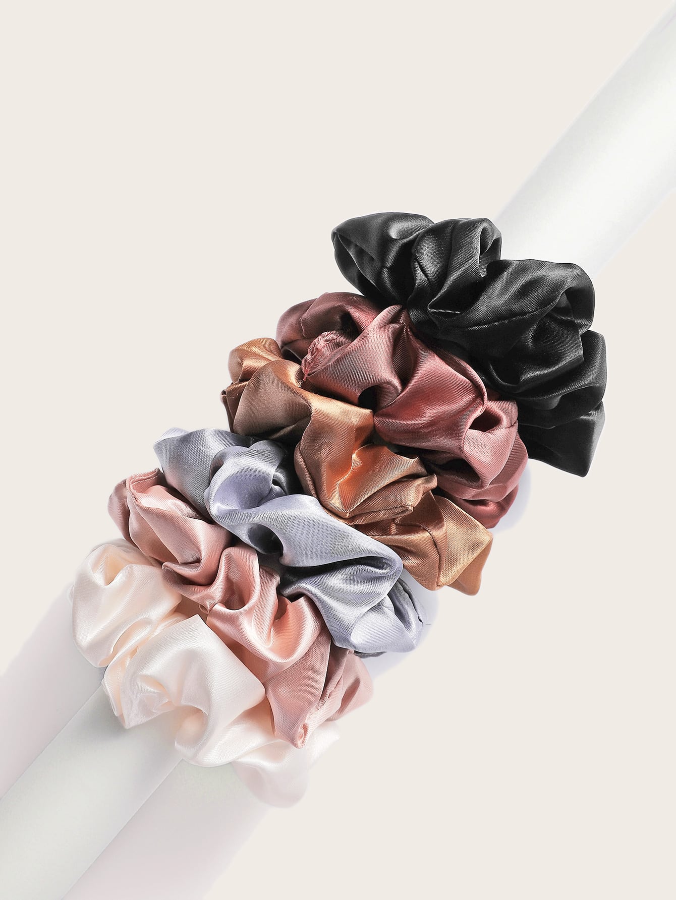 Silk Hair Scrunchies (2)